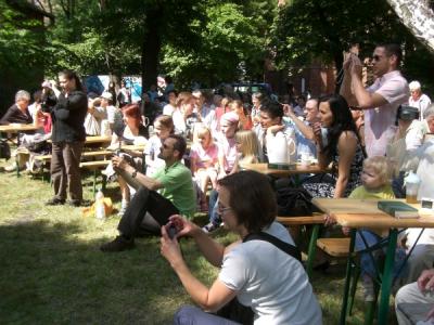 ... und die Großen halten's fest