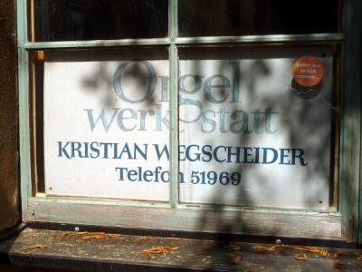 Orgelwerkstatt Wegscheider