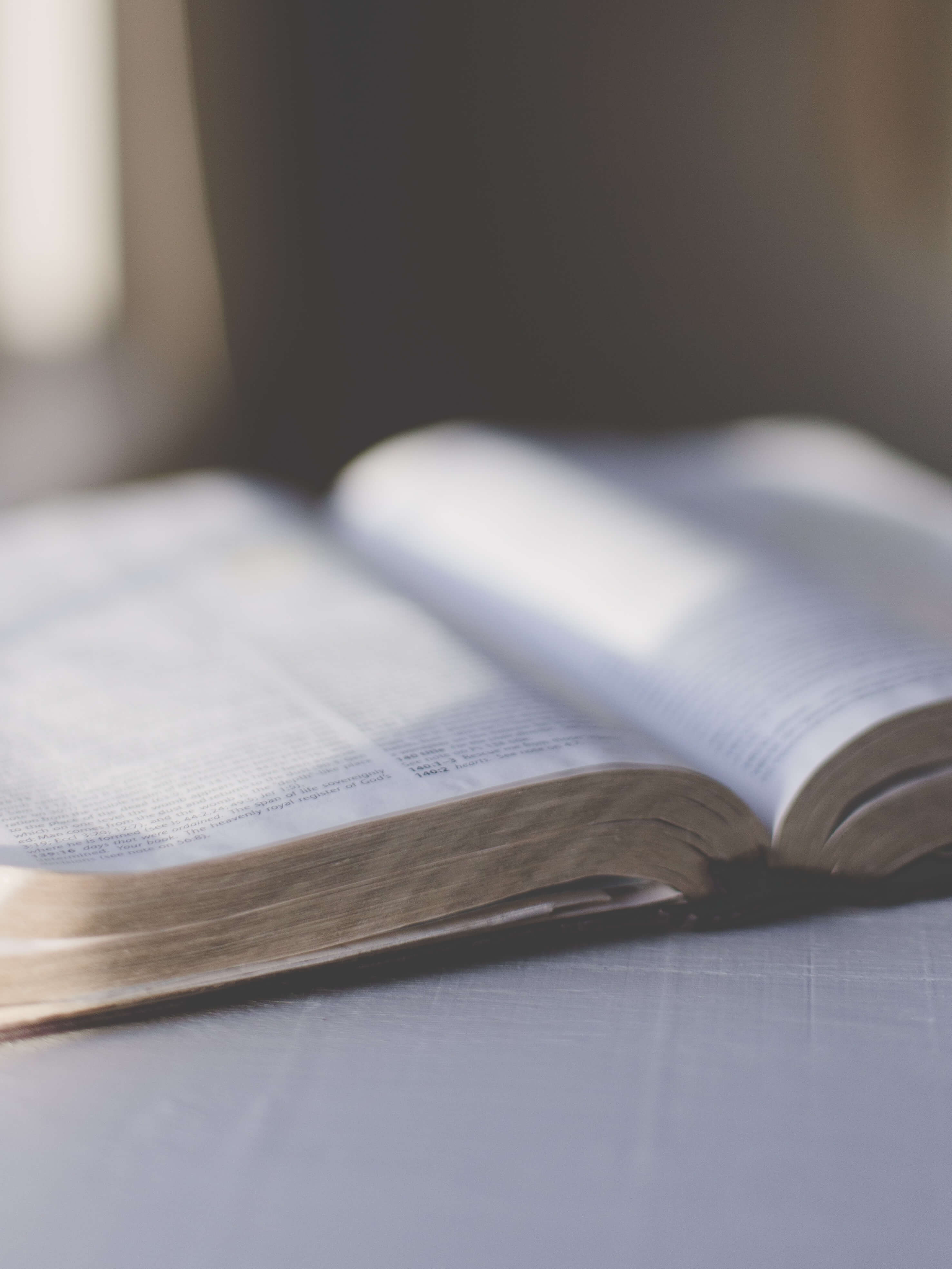 Ein aufgeschlagenes Buch